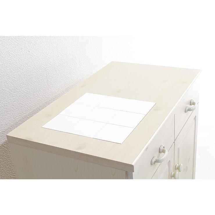 キッチンカウンター キッチン収納 レンジ台 完成品 日本製 国産 約幅75cm ナチュラル風_6