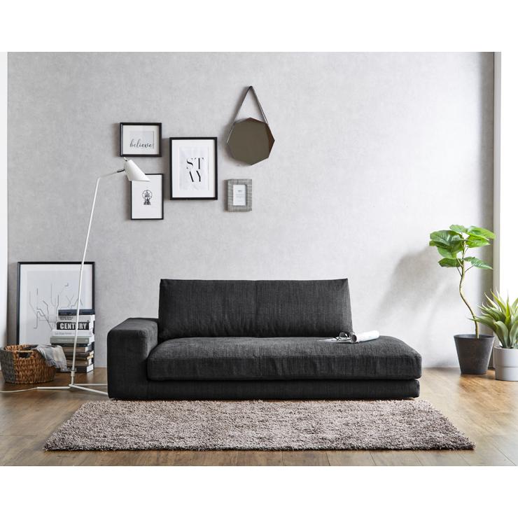 数量限定品】カウチソファ カウチソファー 3人掛けソファ 布張り 幅