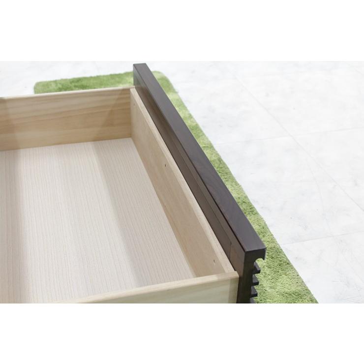 オープンラック オープンシェルフ キャビネット 完成品 幅80cm ロータイプ 木製 和風 国産品 日本製_6