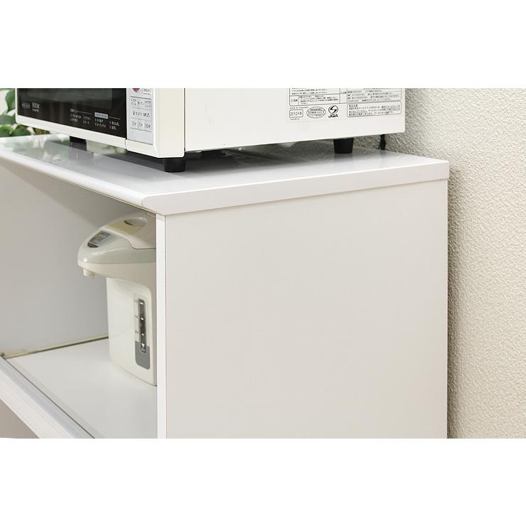 レンジ台 レンジボード キッチン収納 完成品 幅60cm ホワイト ブラック