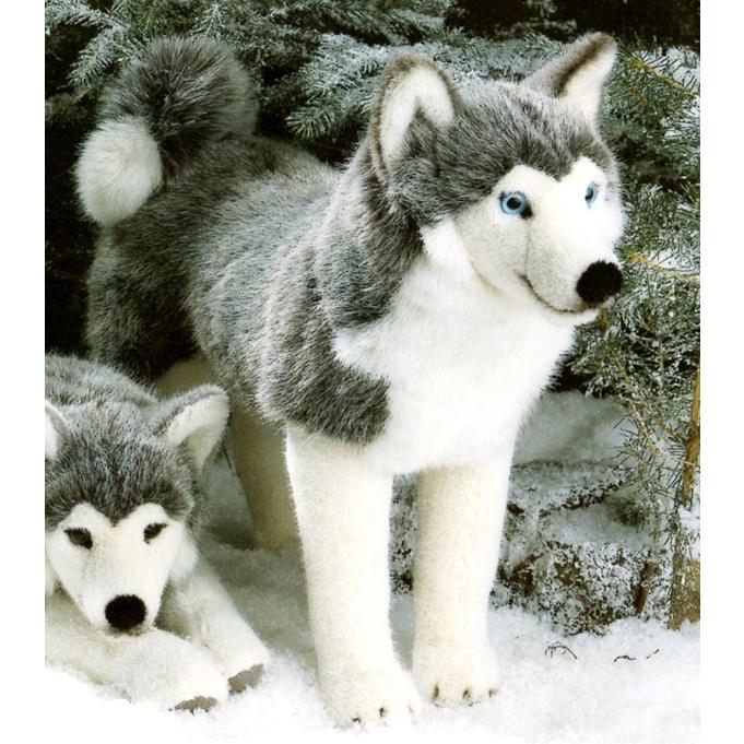 ケーセン シベリアンハスキー ケーセン 動物 出産祝い 誕生日 赤ちゃん ベビー 1歳 2歳 3歳 ぬいぐるみ A0040 123 木のおもちゃ ウッディモンキー 通販 Yahoo ショッピング