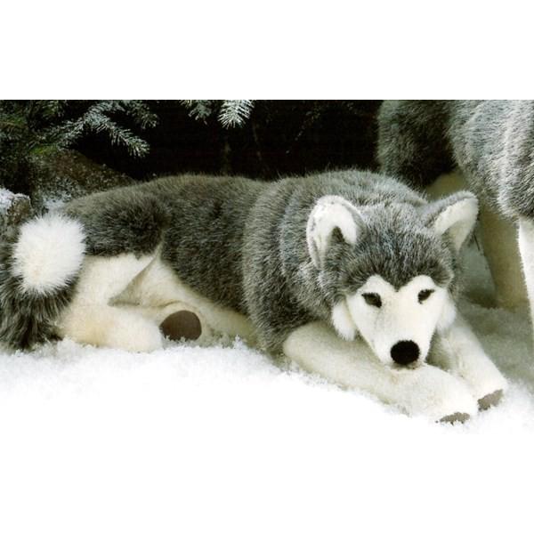 完売 ケーセン シベリアンハスキー 伏せ ケーセン 動物 出産祝い 誕生日 赤ちゃん ベビー 1歳 2歳 3歳 ぬいぐるみ 新品本物 Atempletonphoto Com