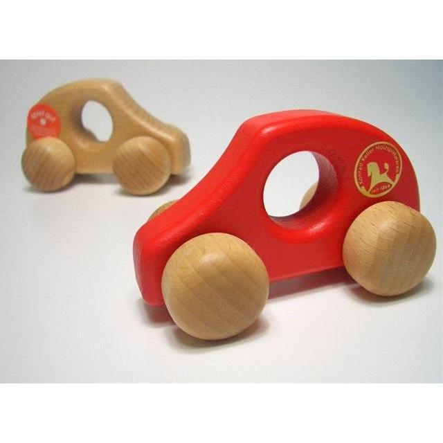 ケラー社 KELLER ミニPKW・赤 :a0070-001:木のおもちゃ ウッディモンキー - 通販 - Yahoo!ショッピング
