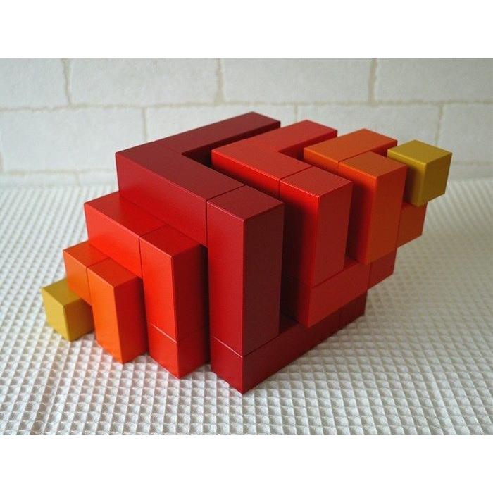 ネフ社 NAEF キュービックス 赤 :a0100-032:木のおもちゃ ウッディ