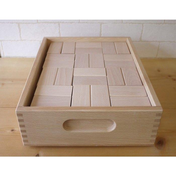 デュシマ社　ウールレンガ積み木 木のおもちゃ カルテット / 補充用積木 小｜デュシマ社 正規品｜ウール