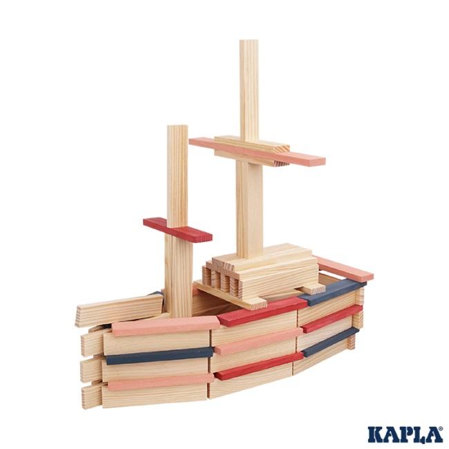 KAPLA（カプラ） 120 安心の正規輸入品 小冊子付き 白木 ブルーシエル