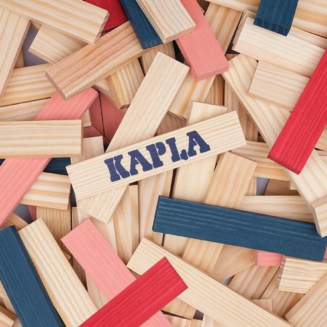 KAPLA（カプラ） 120 安心の正規輸入品 小冊子付き 白木 ブルーシエル