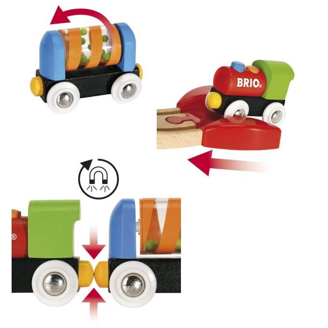 ブリオ Brio マイファーストビギナーセット 汽車レールセット A0116 0 木のおもちゃ ウッディモンキー 通販 Yahoo ショッピング