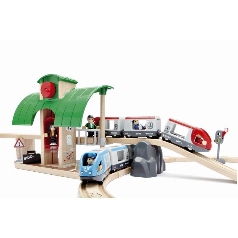 BRIO（ブリオ） トラベルレールセット 33512 : 木のおもちゃ ウッディ