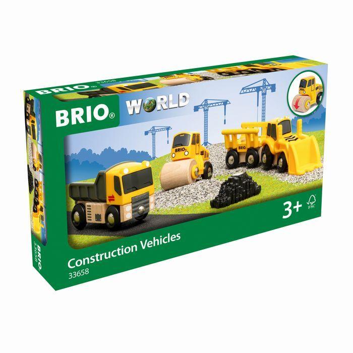 BRIO（ブリオ） 工事車両セット 33658 : 木のおもちゃ ウッディ
