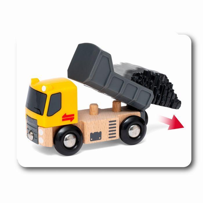 K出品 BRIO（ブリオ） 工事車両セット 33658 : 木のおもちゃ ウッディ