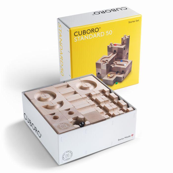 cuboro キュボロ スタンダード50 CUBORO 日本語説明書付き ビー玉