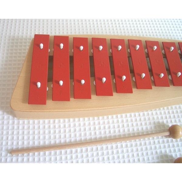 ゾノア社 SONOR メタルフォン NG10 正規輸入品 木のおもちゃ こども 子供 楽器 鉄琴 木製 木製玩具 ゾノア メタルフォンの画像
