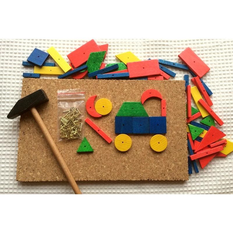 デュシマ社 小さな大工さん 木のおもちゃ ニキティキ : 木のおもちゃ