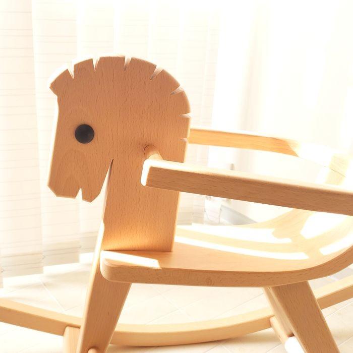 ケラー社 木馬 カラー 美品】ドイツ ケラー社木馬 ペーター 木製玩具