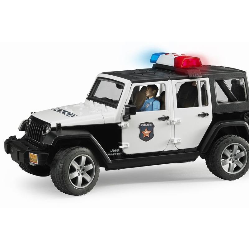 bruder ブルーダー Jeep パトカー フィギュア付き BR02526 正規販売店