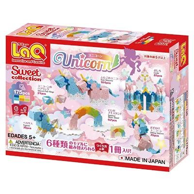 LaQ（ラキュー） スイートコレクション ユニコーン (175pcs) 知育玩具