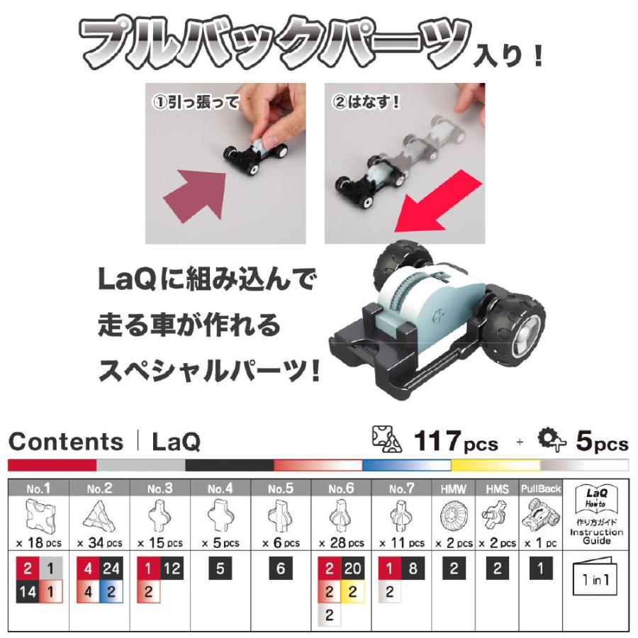 LaQ（ラキュー） ハマクロンコンストラクター ライトニング・ブラック