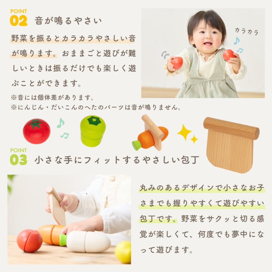 ウッディプッディ（WOODY PUDDY） はじめてのおもちゃ ベビーサラダ