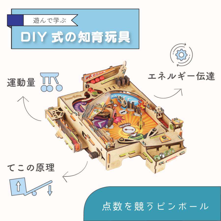 SMARTIVITY スマーティビティ 点数を競うピンボール工作