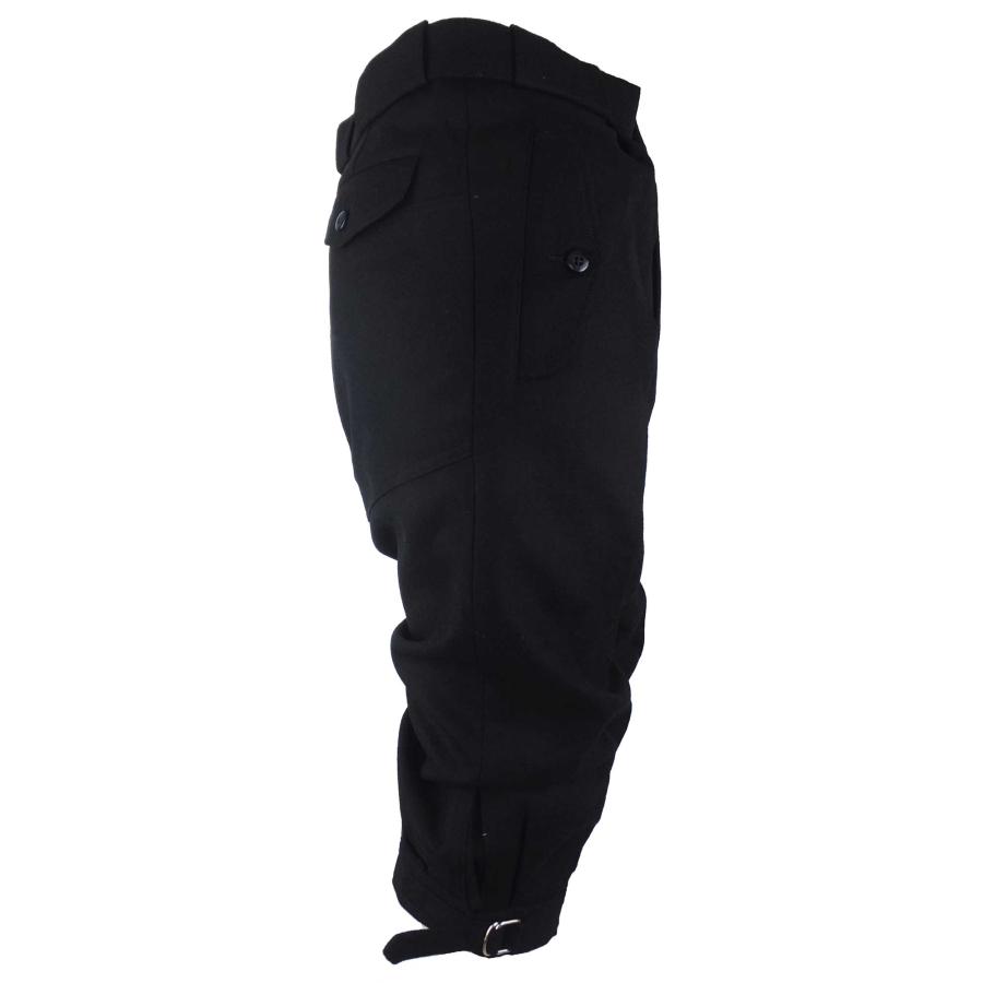 登山ニッカ 三季用 100%ウールツイード ブラック 9596n : ウッディー