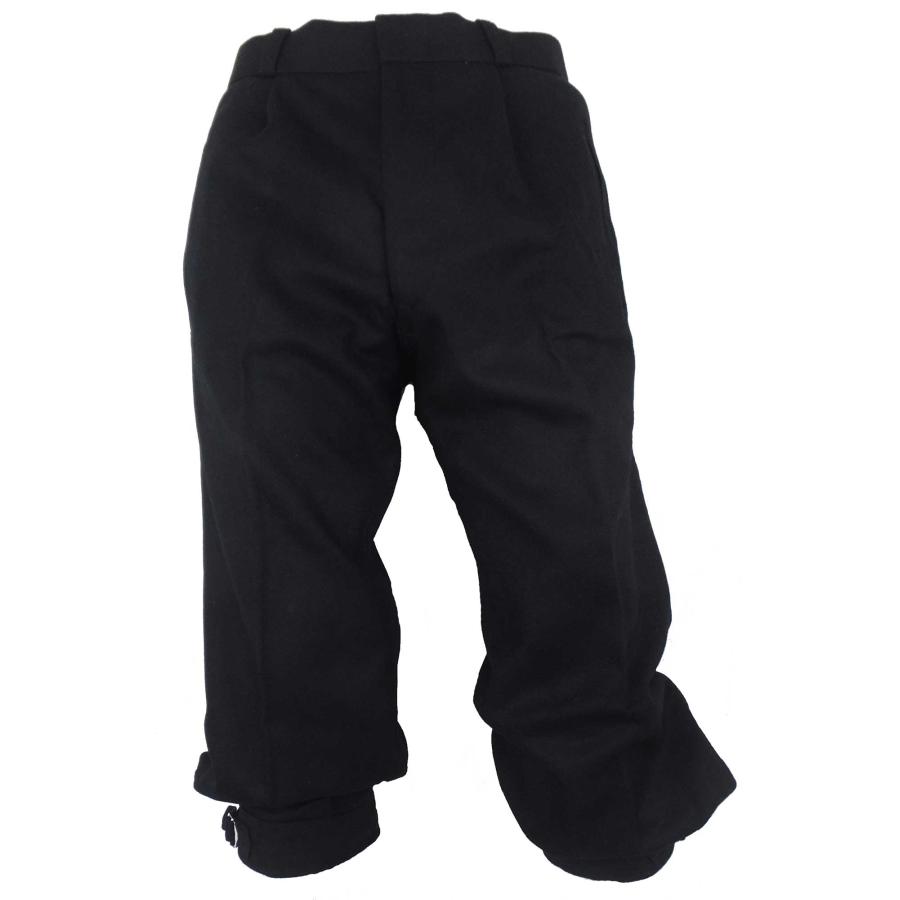 自転車 ニッカ 三季用 100%ウールツイード ブラック 9596yb