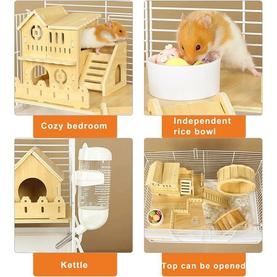 ハムスター ケージ、ハリネズミ ケージ、小動物 : WOO I needペット 