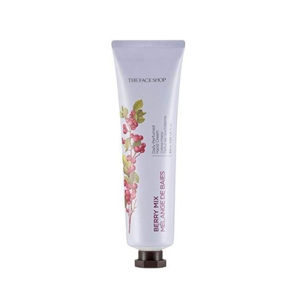 hand cream on face