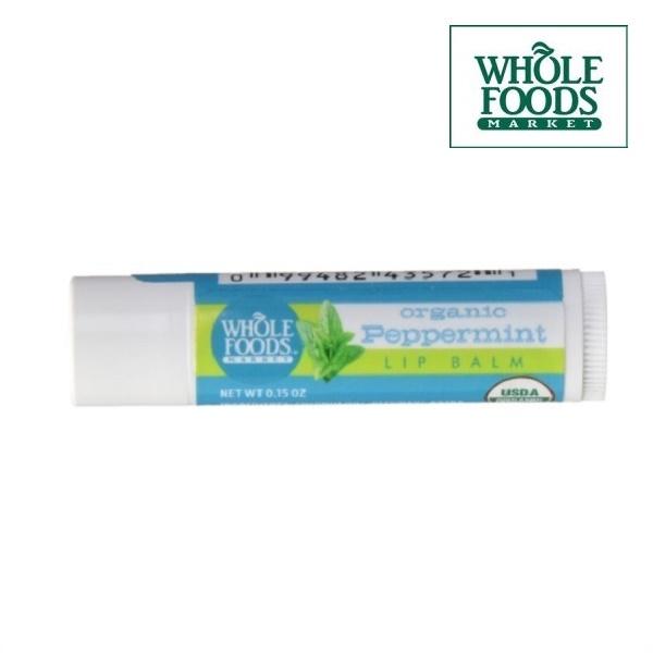 Whole Foods Market ホールフーズマーケット オーガニック リップバーム Organic Lip Balm Peppermint Usda認定オーガニック Wfus Wooleys Mart 通販 Yahoo ショッピング