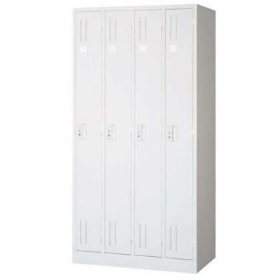 オフィスロッカー スチールロッカー ロッカー 収納 職場 オフィス 棚 鍵付き 貴重品 4人用 ホワイト 白 カバン バッグ Abt 1340 Woods 通販 Yahoo ショッピング