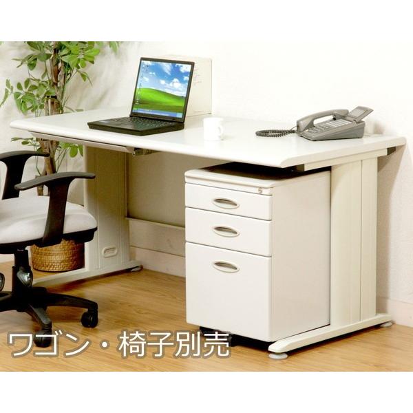 オフィス デスク スチール 事務 机 パソコン Pc おしゃれ 安い 北欧 シンプル 白 ホワイト ワイド ワーク 約 幅140 Kag Woods 通販 Yahoo ショッピング