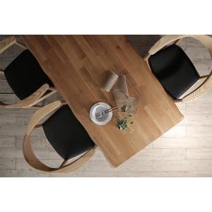 ダイニングテーブル おしゃれ 安い 北欧 食卓 テーブル 単品 モダン 会議 事務所 ( 机 幅150×80 ) 4人用 5人用 オーク 木製 無垢 西海岸 ヴィンテージ レトロ