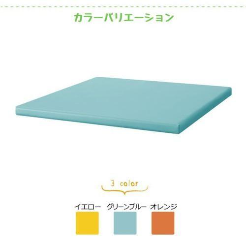 プレイ マット ベビー 厚手 クッション フロア 子供 赤ちゃん キッズ おしゃれ 防音 極厚 (マット90×90)