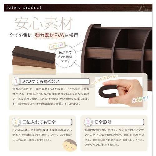 本棚 おしゃれ 収納 整理 棚 ラック 大容量 子供 単行本 文庫 漫画 cd dvd ( おもちゃ ) 約 幅95 奥行30 高さ90 ロータイプ 低い 西海岸 レトロ a4 3段の画像