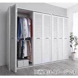 クローゼット 収納 扉 クローゼットハンガー ハンガーラック ワードローブ おしゃれ ロッカー タンス 2段 ダブル 木製 ( 幅90 )(32400円)