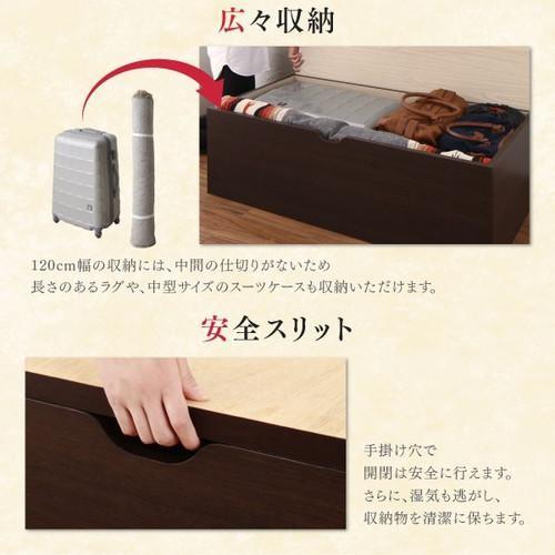 ボックス 畳 ベッド ユニット 和室 洋室 い草 国産 置き畳 収納 スツール 椅子 ベンチ ワイド 和風 ( 180×180 ハイ)_9