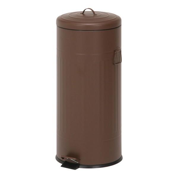 スリム ダストボックス ごみ箱 おしゃれ ゴミ箱 縦型 高さ69 奥行30 幅37 ブラウン カフェ リビング キッチン トイレ オフィス ゴミ箱 ダストボックス 格安販売中 Ahmedmostafa Us