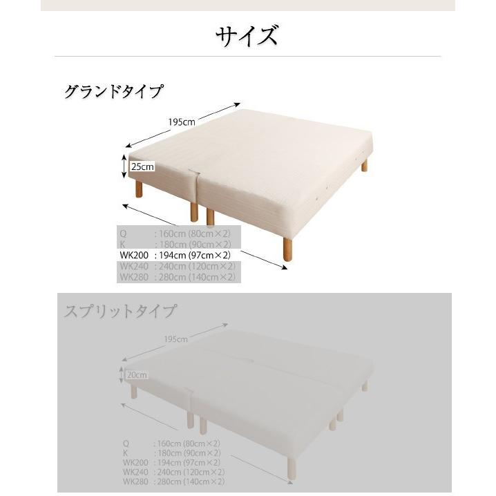 連結ベッド ワイド 2台 セット 2人 3人 4人 家族 つなげる 連結 分割 ファミリー 親子 脚付き マットレスベッド ローベッド 低い 北欧 おしゃれ アンティーク_6