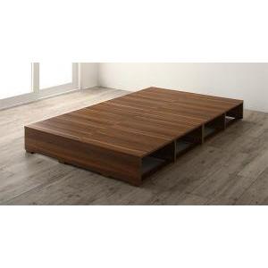 シングルベッド 一人暮らし フレーム ベッド下収納 大容量 床下収納スペース ローベッド 低い ヘッドレス 布団可 フラット床板 箱型 ツートンカラー