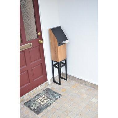 郵便ポスト 郵便受け ポスト 安い おしゃれ 北欧 レトロ アンティーク モダン 玄関 屋外用 置き型 置き型ポスト スタンド スタンド型 自立 約 幅26 奥行23 高 Kag Woods 通販 Yahoo ショッピング