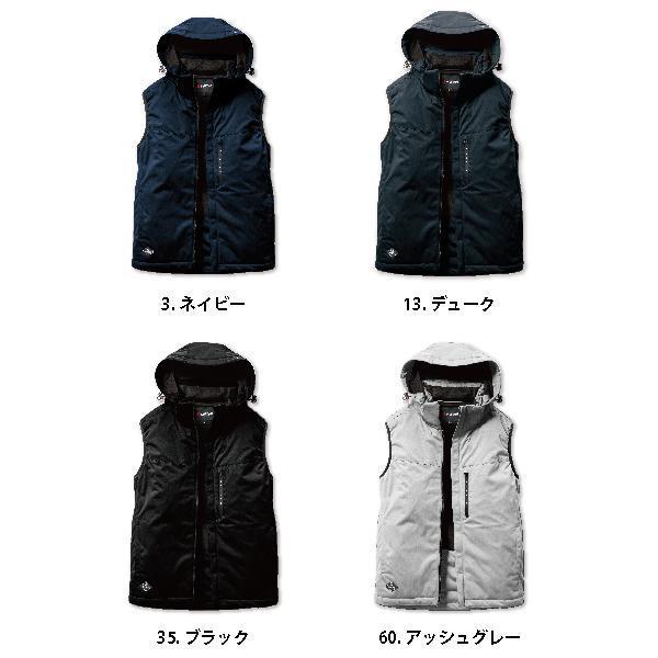 BURTLE バートル 3264 ストレッチフーディ防寒ベスト（ユニセックス）　作業服 作業着 | BURTLE | 01