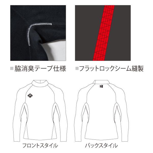 BURTLE バートル 4103 ホットフィットTシャツ（ユニセックス）　作業服 作業着 | BURTLE | 04