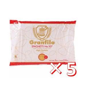 【ケース購入】グランフィーロ　スパゲッティ・ハイプロテイン1.7mm(No.107)3kg×5袋（業務用）