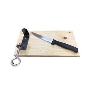 スペイン産生ハム　Campodulce　ミニセラーノ ブロック 800g（15ヶ月熟成）【専用固定式ホルダー、ナイフセット】