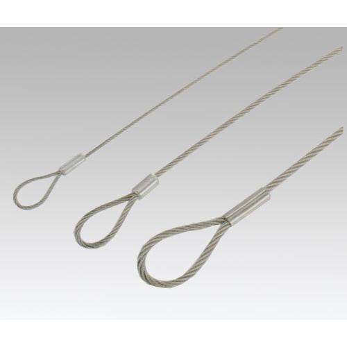 ループ付きワイヤー ロープ径1.0mm / 長さ1m : ワークパーツ - 通販