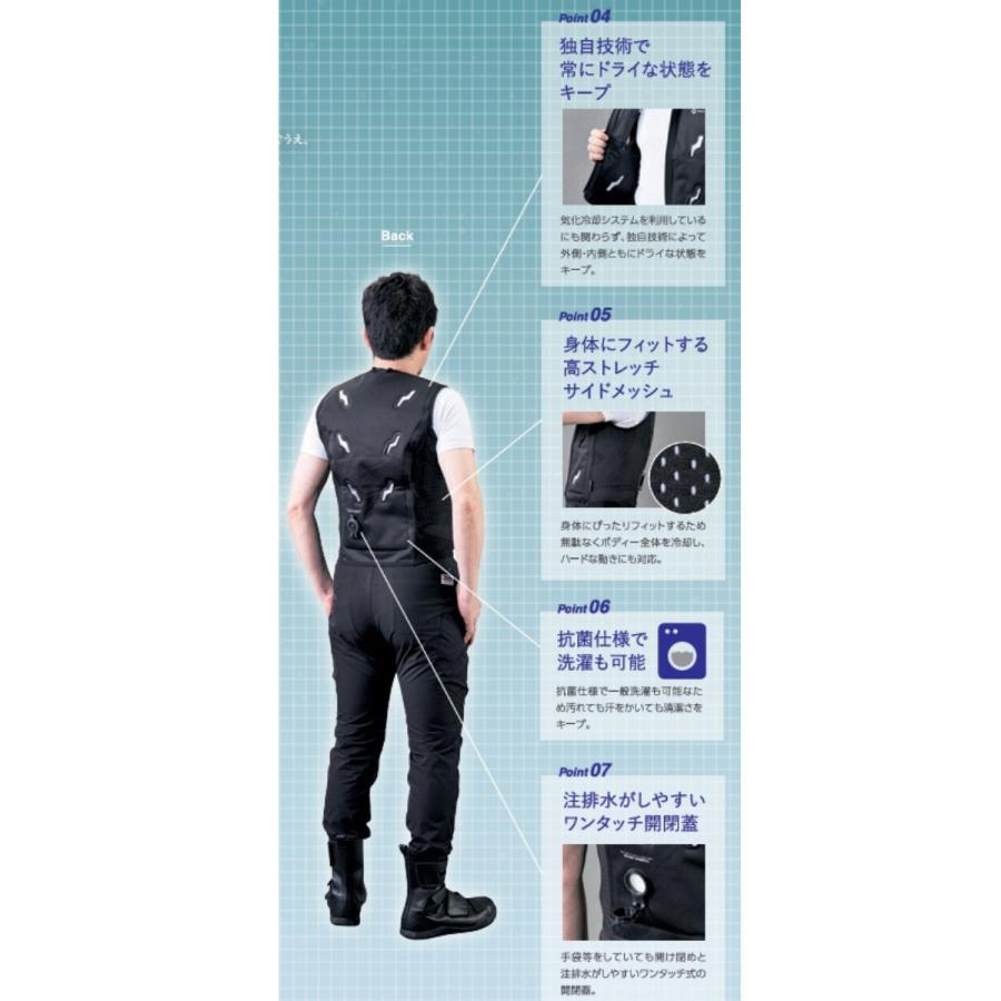 スリーライク INUTEQ 注水式冷却ベスト 新品未使用 XS サイズ 注水式