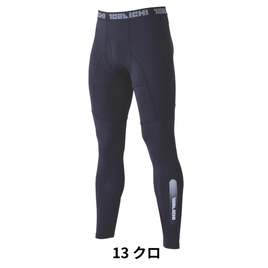 寅壱 7964-636 ロングタイツ インナー スパッツ 接触冷感 吸汗速乾 UV