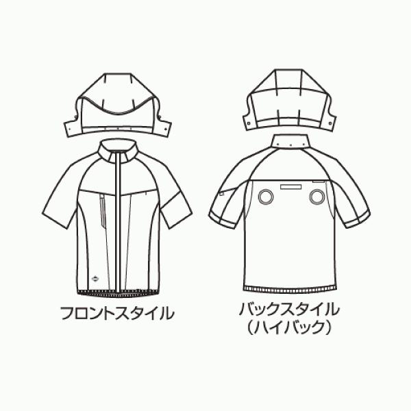 BURTLE（バートル） 新商品 春夏用 エアークラフト半袖ブルゾン