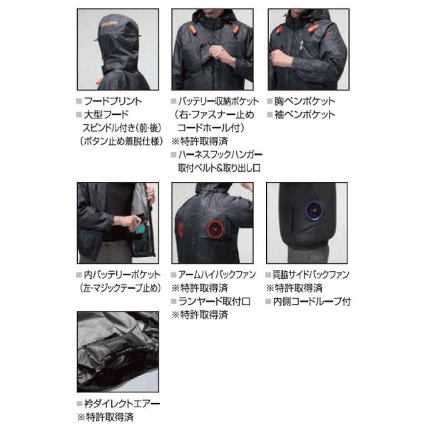 BURTLE（バートル） 新商品 春夏用 エアークラフト半袖ブルゾン