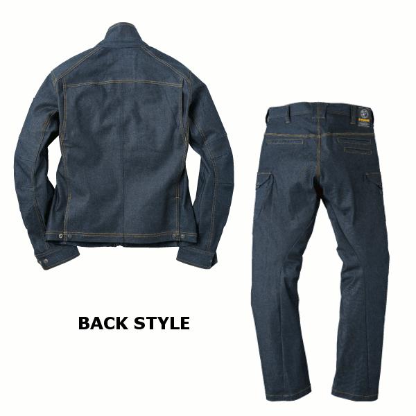 EVENRIVER（イーブンリバー） 上下セット ストレッチデニムブルゾン